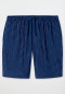 Bermuda Webware Seersucker navy gestreift - Mix+Relax