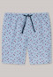Bermudashorts Webware Streifen Surfer hellblau - Mix+Relax
