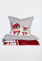 Bed linen 2-piece owls multicolored patterned - Feinbiber
