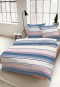 Bed linen 2-piece satin rosé striped - SCHIESSER Home