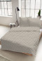 Bed linen 2-piece satin sahara patterned - SCHIESSER Home