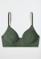 Bikini top underwire variable straps khaki - California Dream