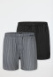Boxer shorts 2-pack jersey plain patterned - Boxer shorts multipack