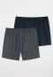 Boxershorts 2-pack jersey effen patroon - Boxershorts multipacks