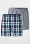 Boxer shorts 2-pack woven fabric multi-colored patterned - Boxer shorts Multipacks