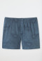 Boxer interlock paisley blu notte - Fine Interlock
