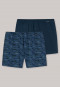 Boxershorts jersey 2-pack berglandschap patroon veelkleurig - Fun Prints