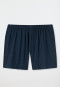 Boxer shorts jersey dark blue patterned - Cotton Casuals