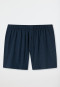 Boxershort jersey donkerblauw met patroon - Cotton Casuals