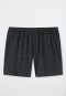 Boxer jersey noir imprimé - Cotton Casuals