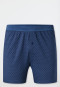 Boxer shorts Organic Cotton patterned atlantic blue - Comfort Fit