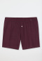 Boxer in Tencel con motivo a scarto d'ago, borgogna - selected! premium inspiration