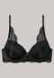 Beugelbeha gevulde cups kant zwart - Wave Lace
