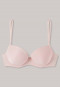 Beugelbeha met cups lichtroze stippen - Pure Jacquard