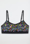 Schiesser Bustier Jersey Herzchen multicolor gemustert - Seamless