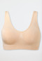 Bustier naadloos sandkleur - Seamless light