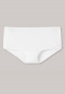 White double rib shorts - Personal Fit Rib