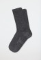 Damensocken 2er-Pack Organic Cotton grau-meliert - 95/5