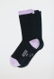 Chaussettes pour femme lot de 2 uni/rayé multicolore - Long Life Cool