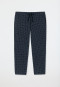 Pants 3/4-length polka dots dark blue - Mix+Relax