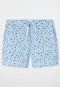 Pantalon court bleu clair imprimé - Mix+Relax