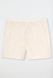 Pants short woven fabric embroidery off-white - Mix & Relax