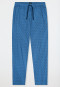 Lange broek met bedrukt blauw - Mix+ Relax