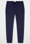Lange manchetten broek diep blauw - Mix+ Relax