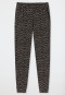 Pants long cuffs patterned anthracite - Mix+Relax