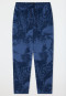 Langere broek in deep sea blue - Mix+ Relax