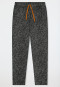 Lange broek met donkergroen bedrukt - Mix+ Relax