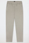 Pantaloni lunghi a costine sottili, jacquard, color taupe brillante - Mix+Relax