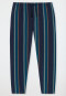 Hose lang Flanell Streifen multicolor - Mix+Relax