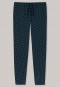 Pantalon long vert à motifs - Mix + Relax
