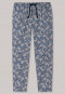 Pants long denim blue patterned - Mix + Relax