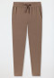 Pants long lyocell brown - Mix & Relax Lounge