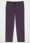 Hose lang multicolor gemustert - Mix+Relax