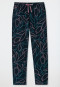 Hose lang multicolor gemustert - Mix+Relax