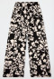 Hose lang Viskose-Webware Blumen multicolor  Mix+Relax
