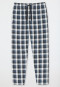 Pantalon long matière tissée multicolore à carreaux - Mix+Relax