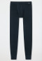 Pantalon long laine Tencel bleu foncé - selected! premium