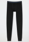 mutande lunge in cotone organico nero - 95/5 Organic