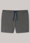 Long boxer jersey grijs-curry patroon - Mix+Relax