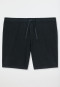 Long Boxer Jersey schwarz - Mix+Relax