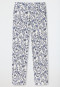 Loungebroek lang bloemenprint meerkleurig - Mix+Relax