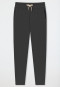 Loungebroek lang interlock antraciet - Mix+Relax