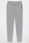 Lounge pants long interlock heather gray - Mix & Relax