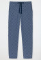Lounge pants long jersey patterned multicolored - Mix & Relax
