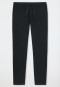 Lounge pants long jersey black - Mix + Relax