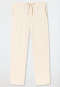 Loungehose lang Jersey Streifen sand - Mix+Relax